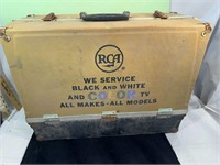 *ADV. FOR RCA TV TUBES SUITCASE