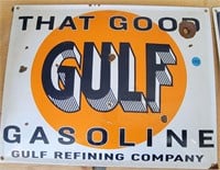GULF Gasoline Sign