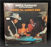 Sealed Merle Haggard Song I'll Always Sing LP