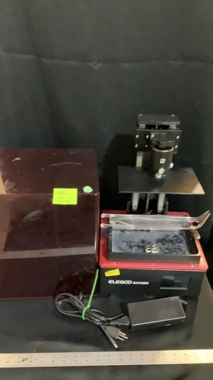 Elegoo Saturn Resin 3D Printer,  not tested