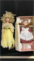 World Gallery collectible doll, yellow rose of