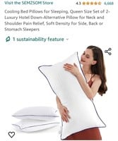 Pillows for Sleeping - [2 Pack] Premium Hotel Bed
