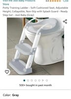 Potty Training Ladder - Soft Cushioned Seat,