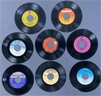 Eight R&B, Disco, & Soul Vinyl 45 Singles