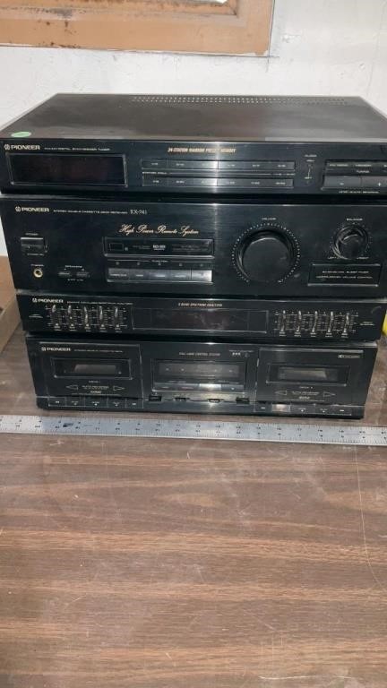 Pioneer AM/FM cassette Stereo,  not tested