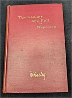 Antique The Decline And Fall Of Napoleon Hardcover