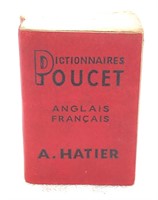 Collection Poucet Dictionnaire Anglais-Francais