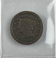 1848 US Large Cent, Nice Condition