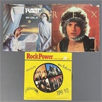 Rex, Ratt, & Rock Power Vinyl 45 & 33 1/3 Singles