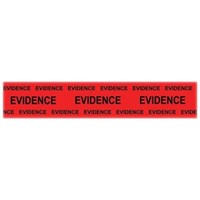Sirchie 2 X 165 Red Box Sealing Evidence Tape