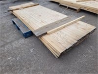 (48)Pcs 10' T+G Pine Lumber