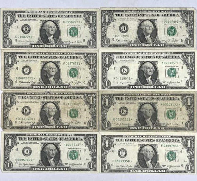 (8) US $1 STAR Notes
