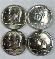 (4) 40% Silver JFK: 1967-1968 w/ Some Proof/SMS