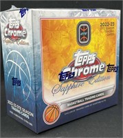 2022-23 Topps Chrome Sapphire OTE Basketball Box
