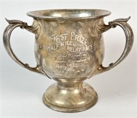 LARGE REED & BARTON TROPHY CUP