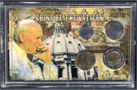 Coins of the Vatican Pope Paul II Set
