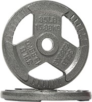 35LB Fitness Cast Iron Plate  2-Inch Center