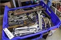 Large Lot Wrenches, Hammer, Sockets, Etc