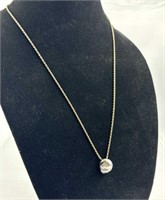 925 Silver Shell Pendant Necklace