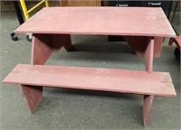 Home Built Collapsible Picnic Table
