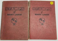 Stamps of Many Lands Albums - One Empty