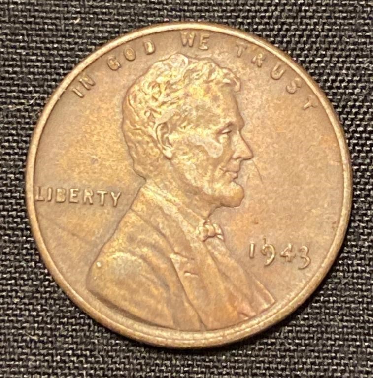 1943P Lincoln Wheat Cent