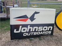 Johnson Outboards Sign