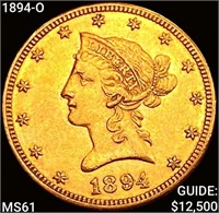 1894-O $10 Gold Eagle UNCIRCULATED