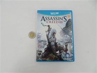 Assassin's Creed III , jeu de Nintendo Wii U