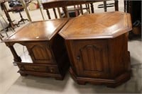 2 SIDE TABLES