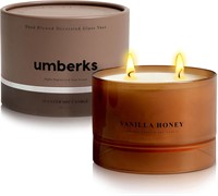 Vanilla Honey Candles | Large 2 Wick | Soy Wax