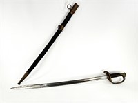 1850 French Klingenthal Sword with Scabbard