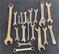 Group of Mixed Vintage Wrenches