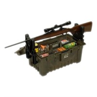 Plano Od Green Large Shooters Case W/gun Rest