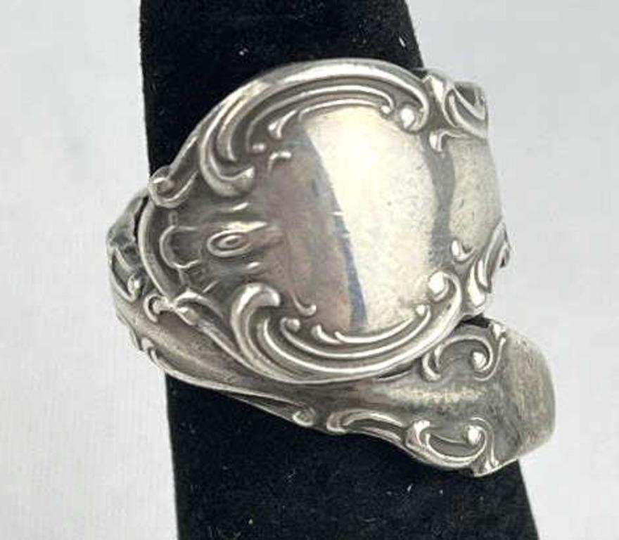 925 Silver Gorham Sterling Spoon Ring