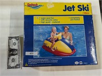 Vtg new jet ski water inflatable