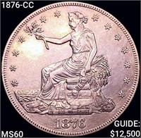 1876-CC Silver Trade Dollar UNCIRCULATED