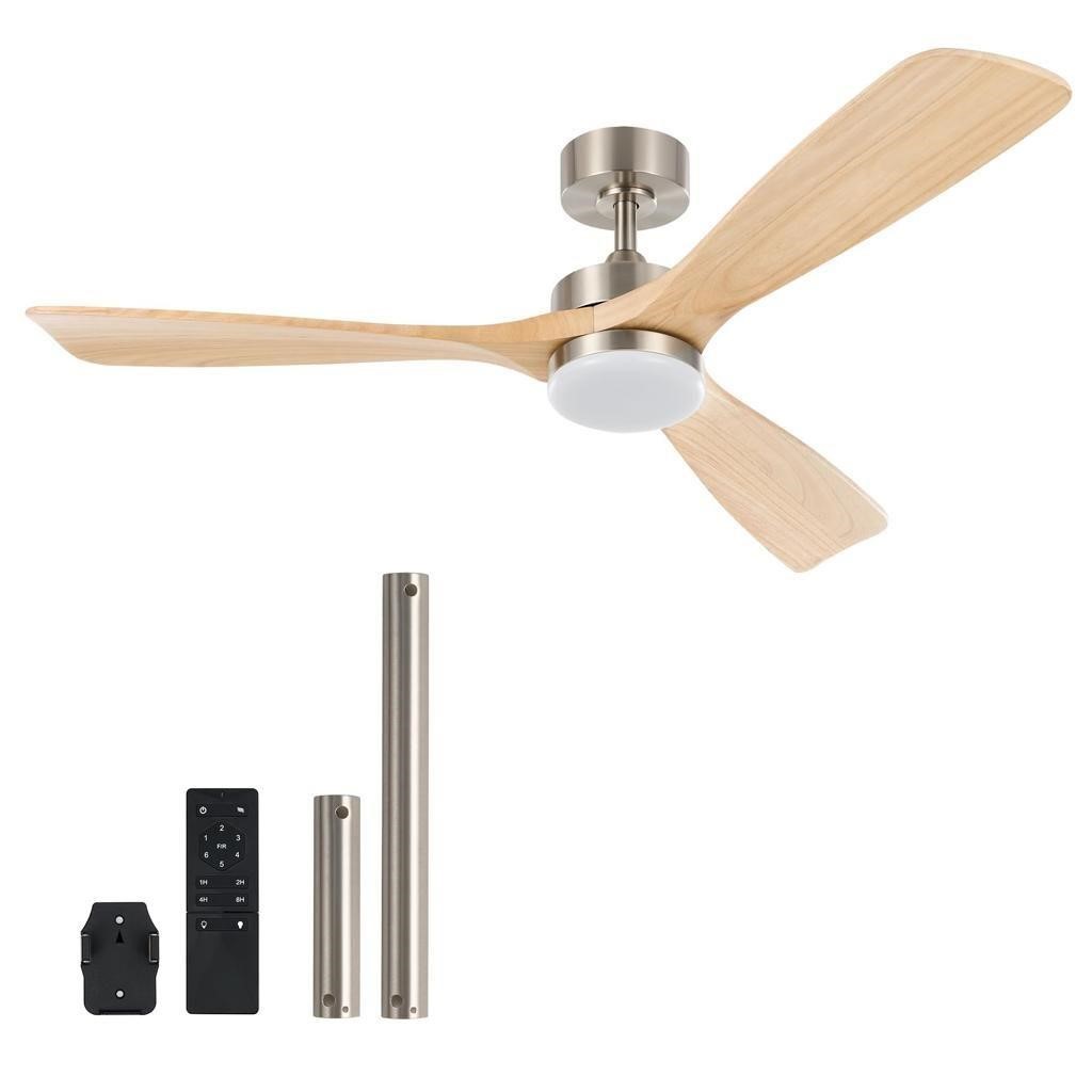 VONLUCE Ceiling Fans with Lights, 52 Inch