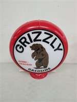 Grizzly Gasoline Gas Pump Globe