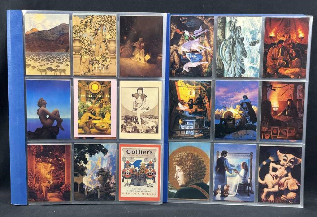 Hildebrand II Fantasy Art Cards + Maxfield Parrish