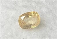 Natural Yellow Ceylon Sapphire...3.165 cts