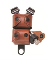 Galco Gunleather Tan Two Speed Loader Carrier Case