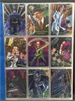 1995 Batman Forever Fleer Metal Card Set in Album