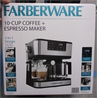 Farberware Dual Brew  10 Cup Coffee + Espresso