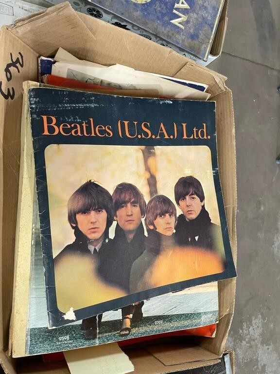 Beatles Magazines with Other Advertising