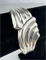 925 Taxco Silver Cuff Bracelet