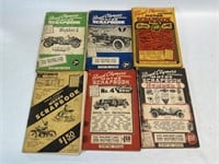 6 Assorted Motor Scrapbooks