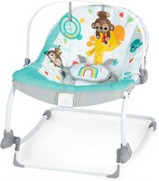 Bright Starts Wild Vibes Infant to Toddler Rocker+
