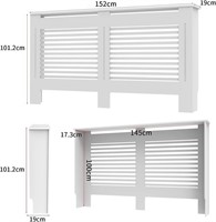 Wisfor Extra Height Radiator Cover Wood