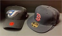 3 MLB Licensed Fitted Hats NWT